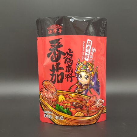 定制火鍋底料食品調(diào)料包裝袋 鋁箔復(fù)合自立拉鏈袋鹵料湯料外包裝