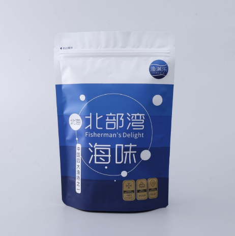 紫菜海產品食品包裝袋自立拉鏈海苔鋁箔